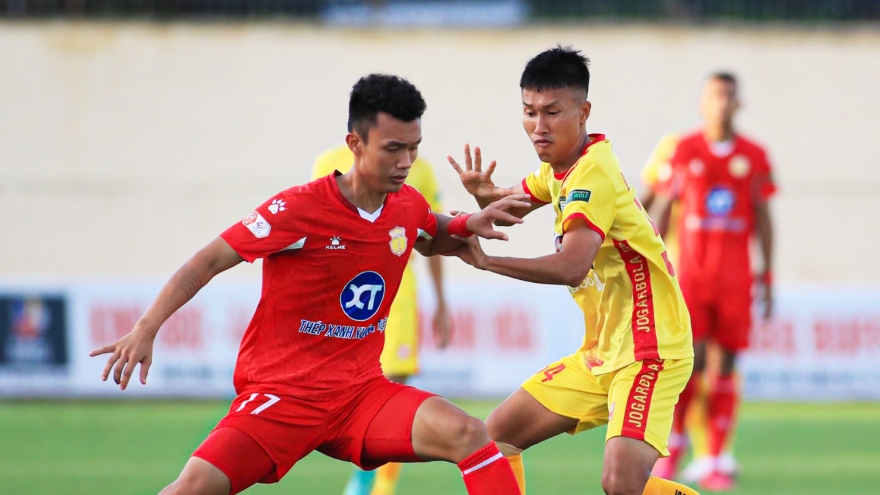 Kết quả V-League 2022: Thanh Hoá hoà Nam Định trong trận đấu bị mất điện